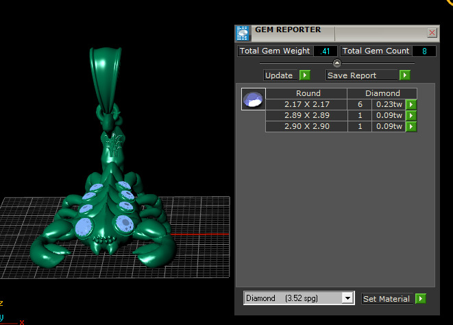 SCORPION ANIMAL PENDANT 3D PRINTABLE MODEL 3D print model_8