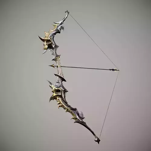 The Bow of Death for the Next Generation Low-poly 3D model