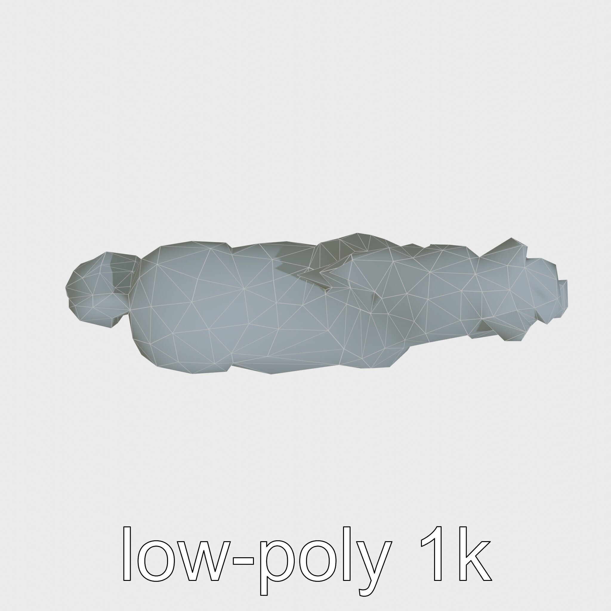 Black Welsh Pony 3D Model with Miniature Elegance Low-poly 3D model_28