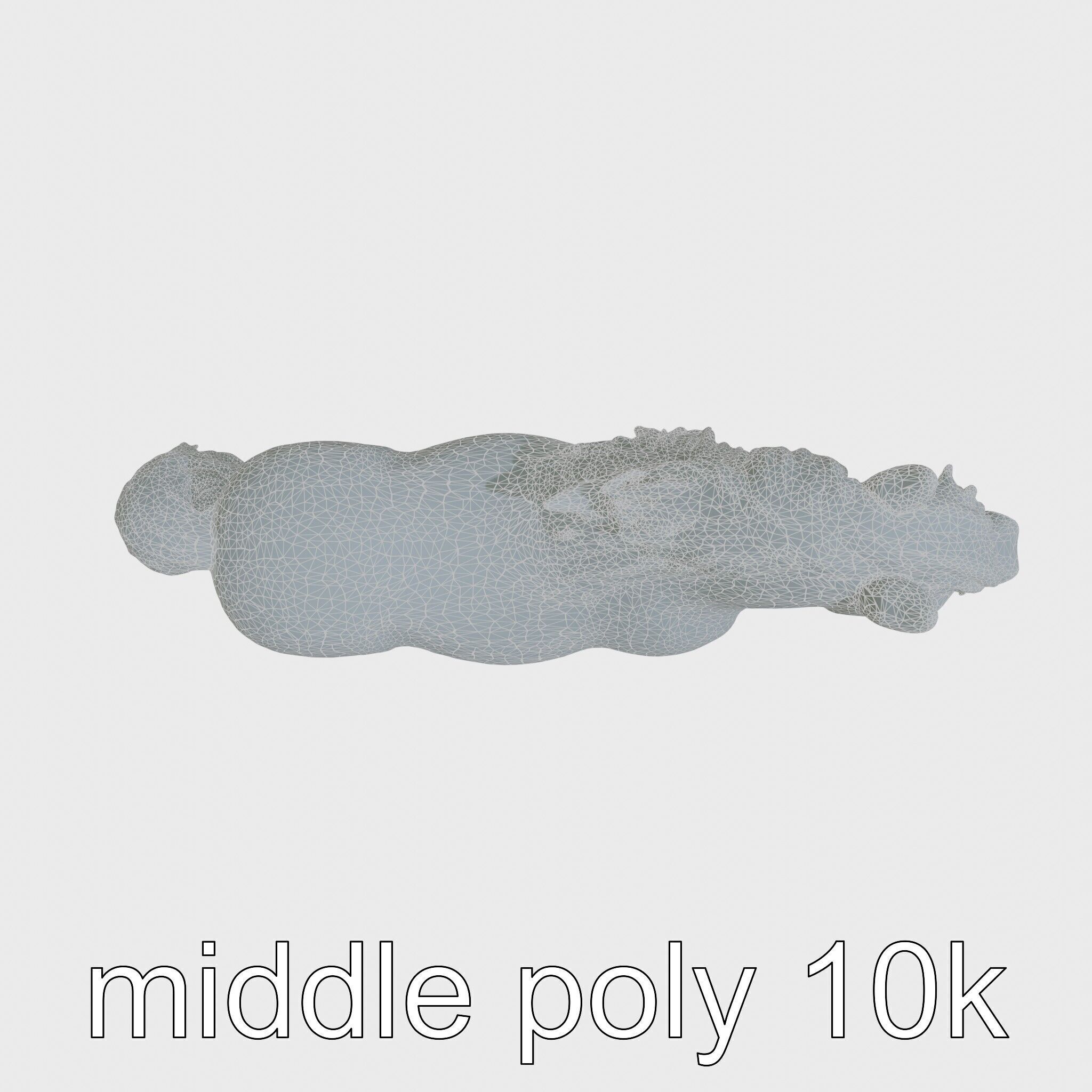 Black Welsh Pony 3D Model with Miniature Elegance Low-poly 3D model_24