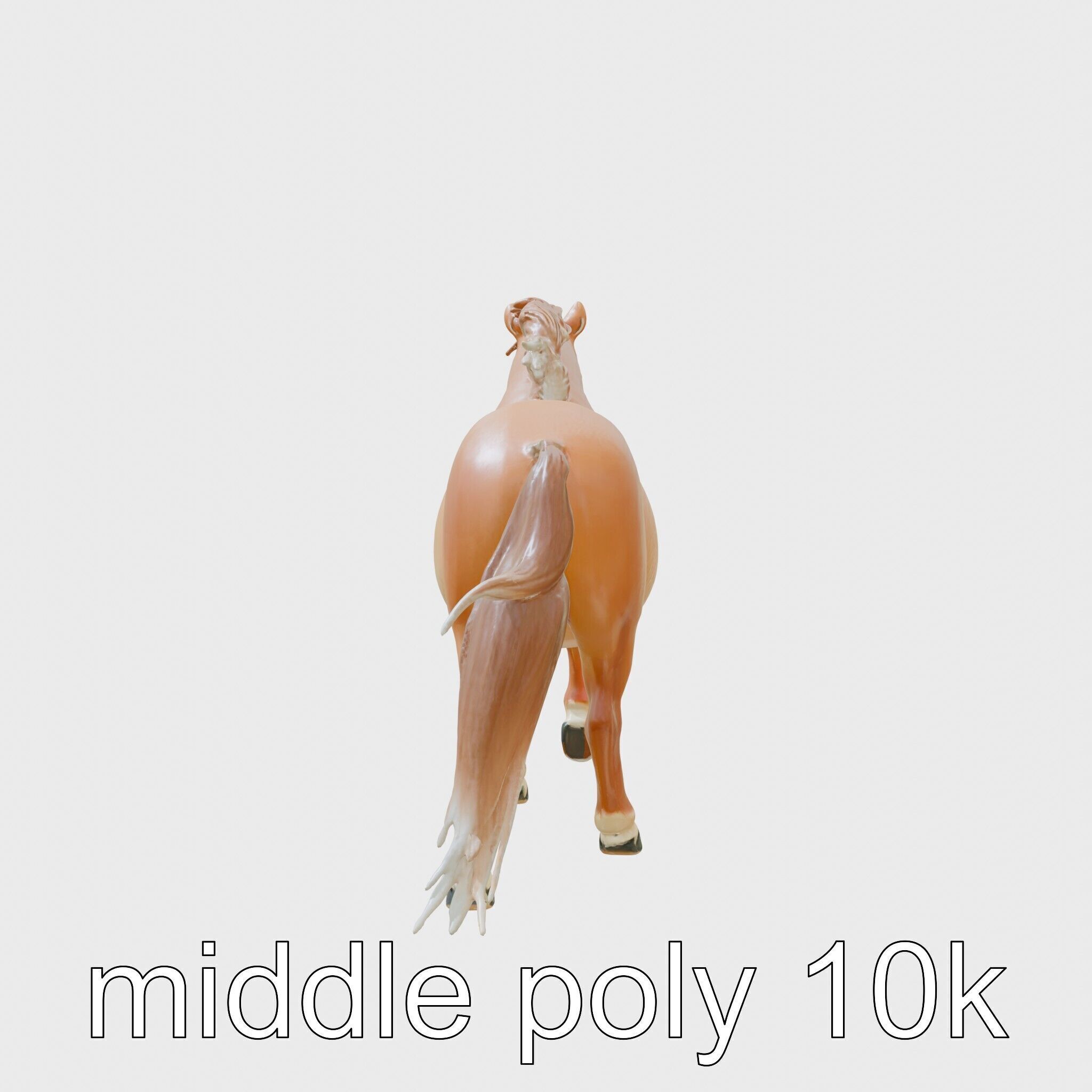 Bay Welsh Pony with Classic Coloring and Spirited Trot Texture_2