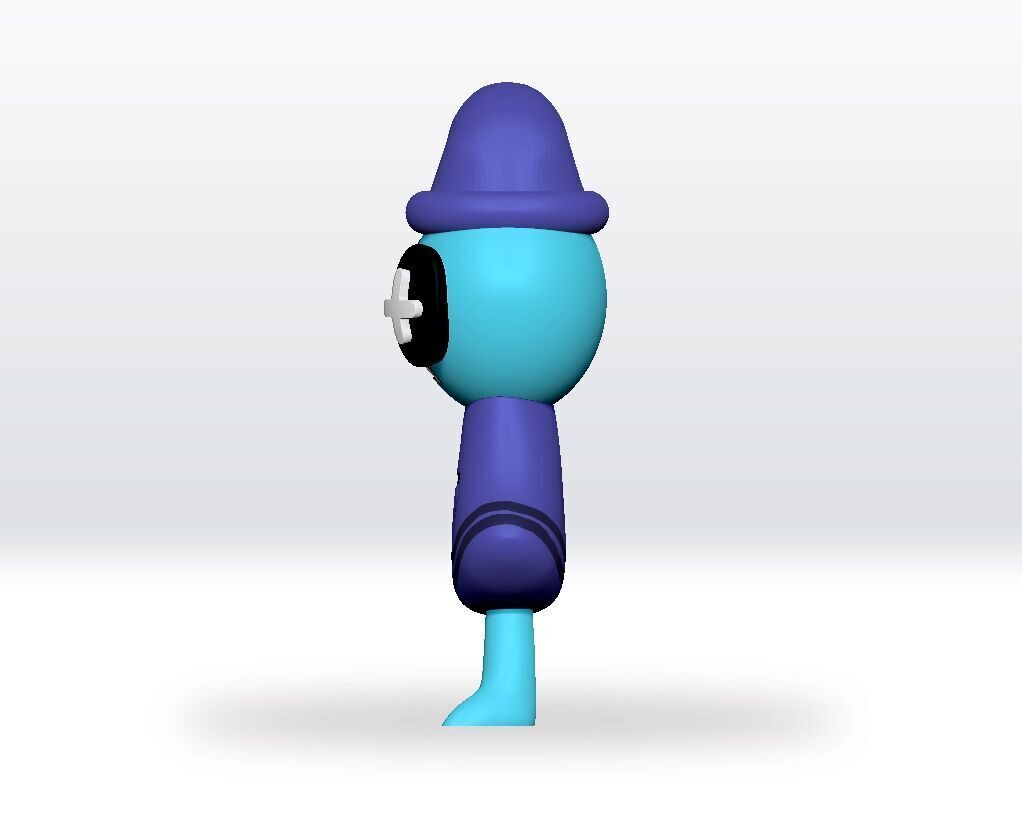 Astro STL Dandys World 3D STL Model Fanart 3D print model_3