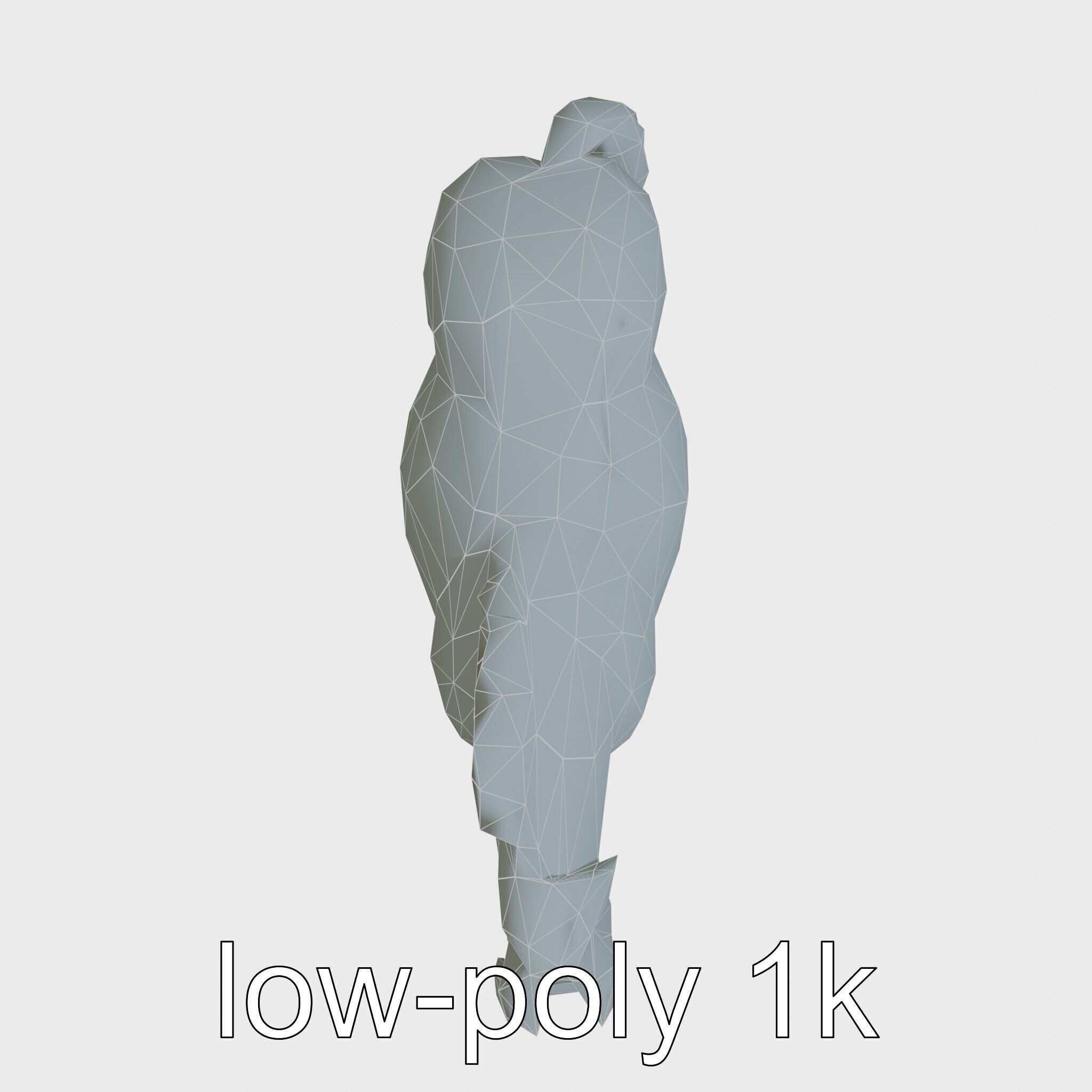 Buckskin Morgan Horse with Tan Coat and Black Points Low-poly 3D model_13