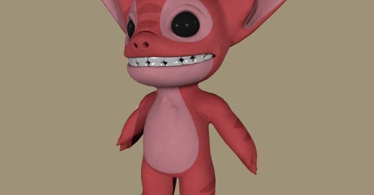 Next Generation Elves Low-poly 3D model_1