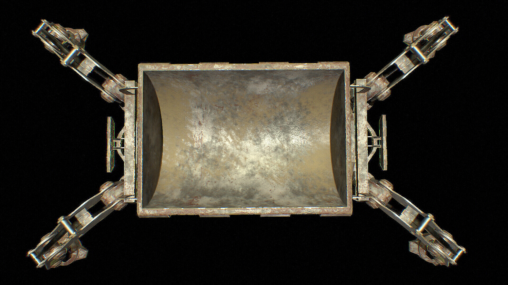 Next generation cargo robots Low-poly 3D model_2