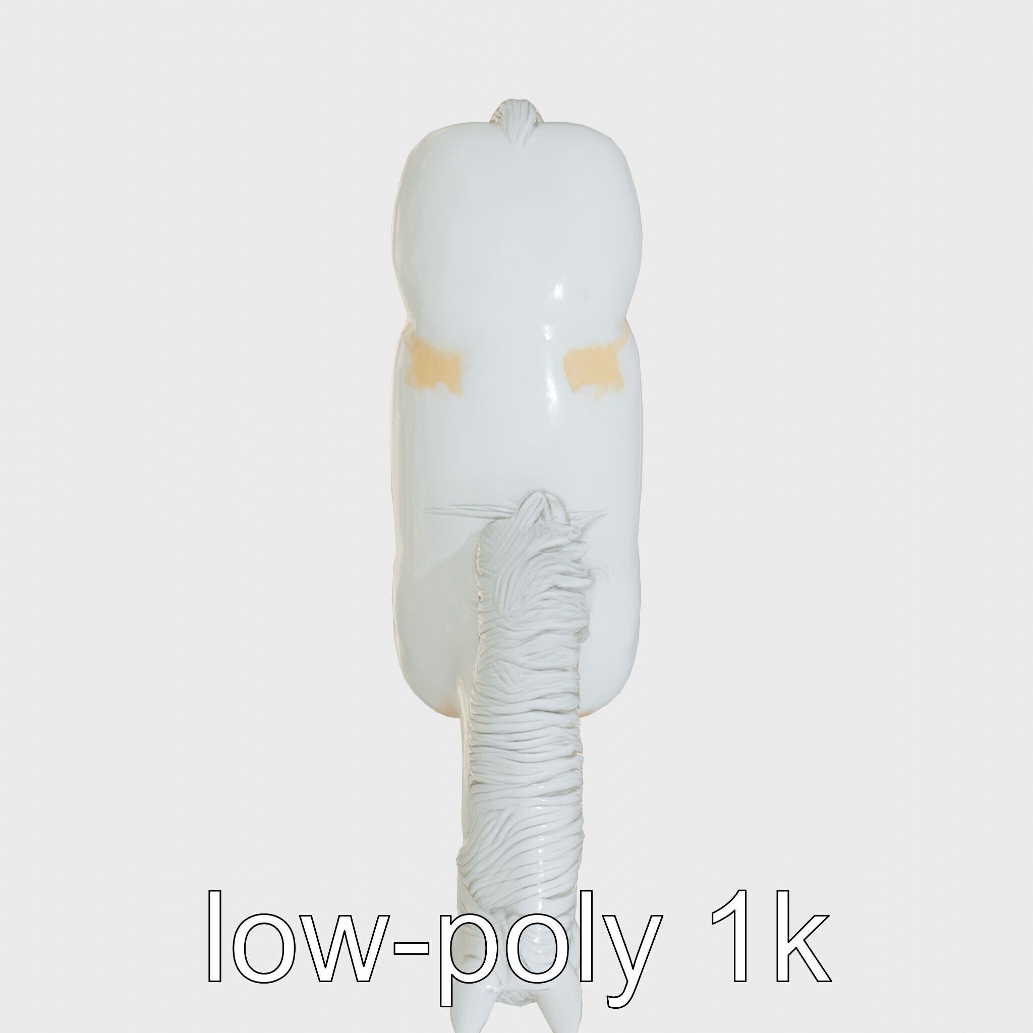 Clydesdale Horse with Feathered Fetlocks 3D Model Low-poly 3D model_19