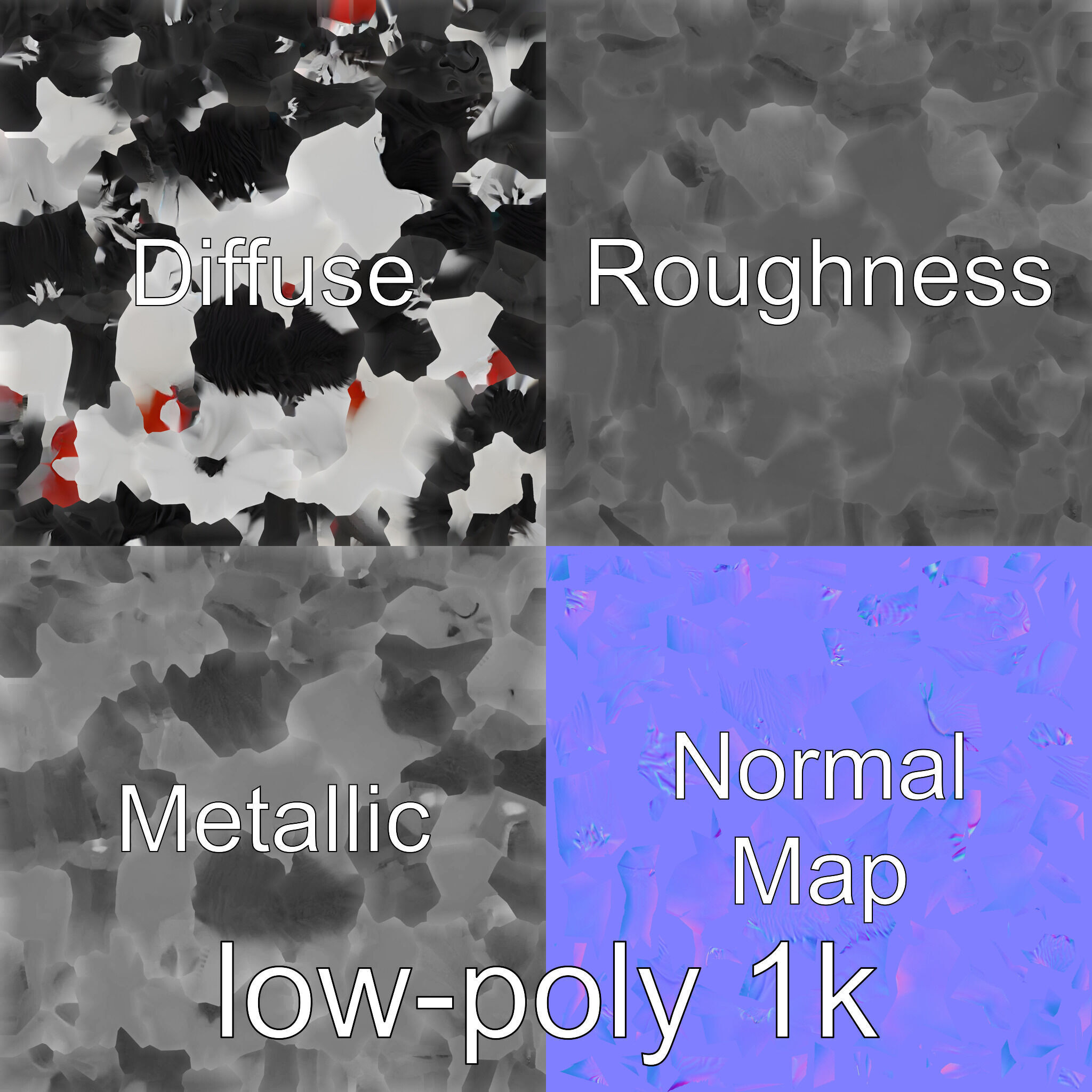 Black Percheron Horse 3D Model with Impressive Stature and St... Low-poly 3D model_1