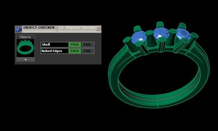 new wedding ring for daimonds 3D print model_21