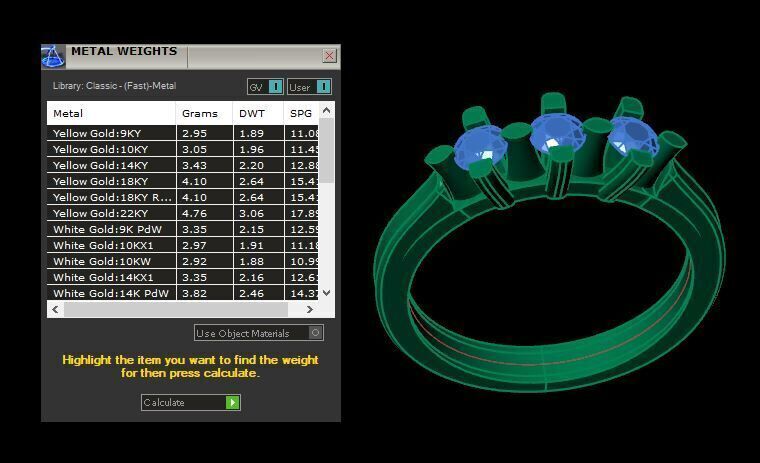 new wedding ring for daimonds 3D print model_20