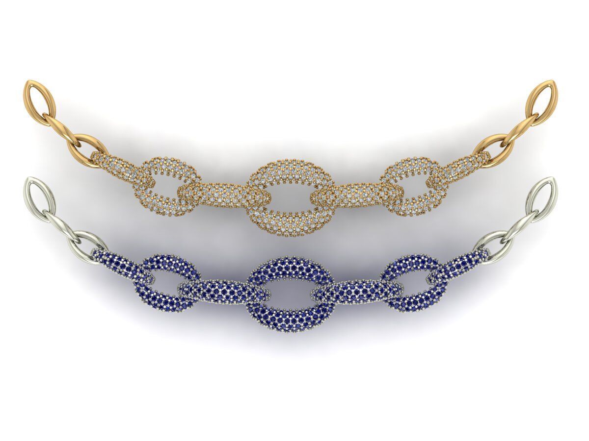 chain 3D print model_5