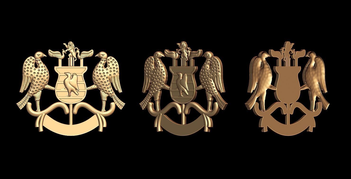 RAJPUT BATCH  LOGO COLLECTION 3D print model_2