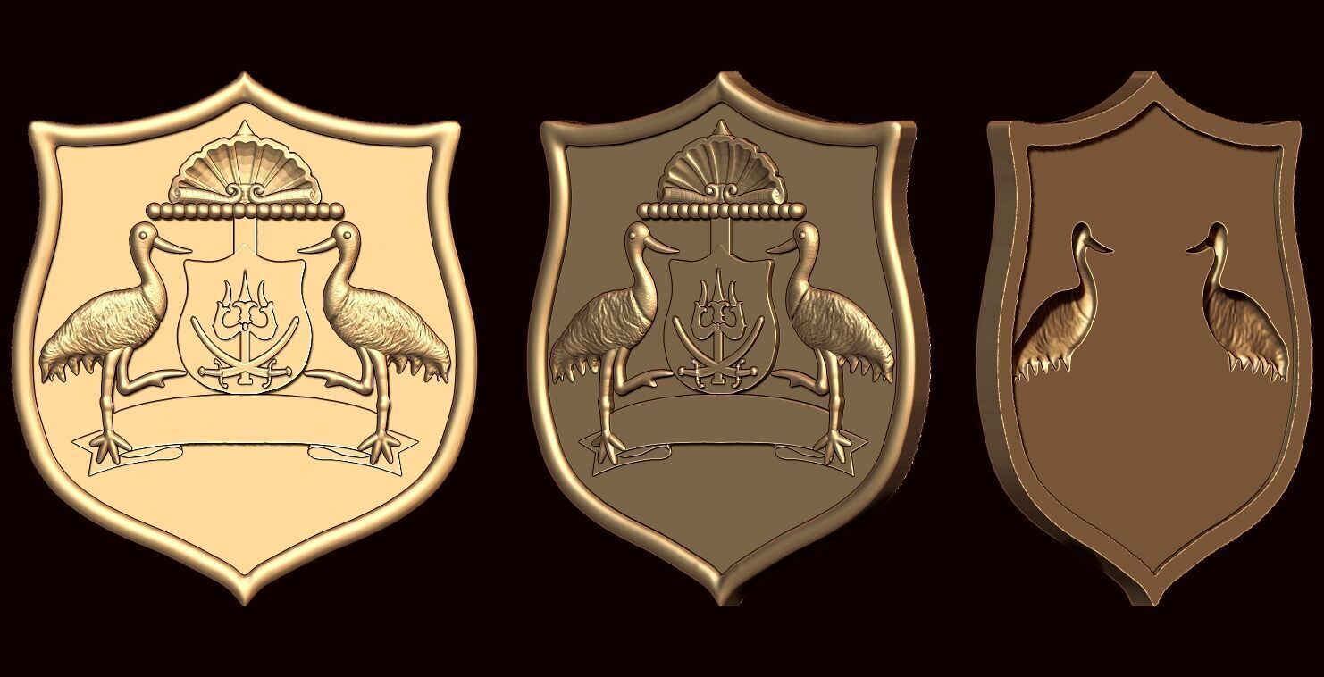 RAJPUT BATCH  LOGO COLLECTION 3D print model_8