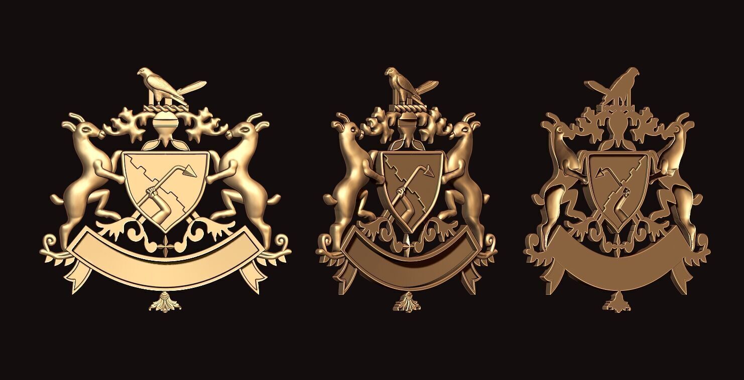 RAJPUT BATCH  LOGO COLLECTION 3D print model_4