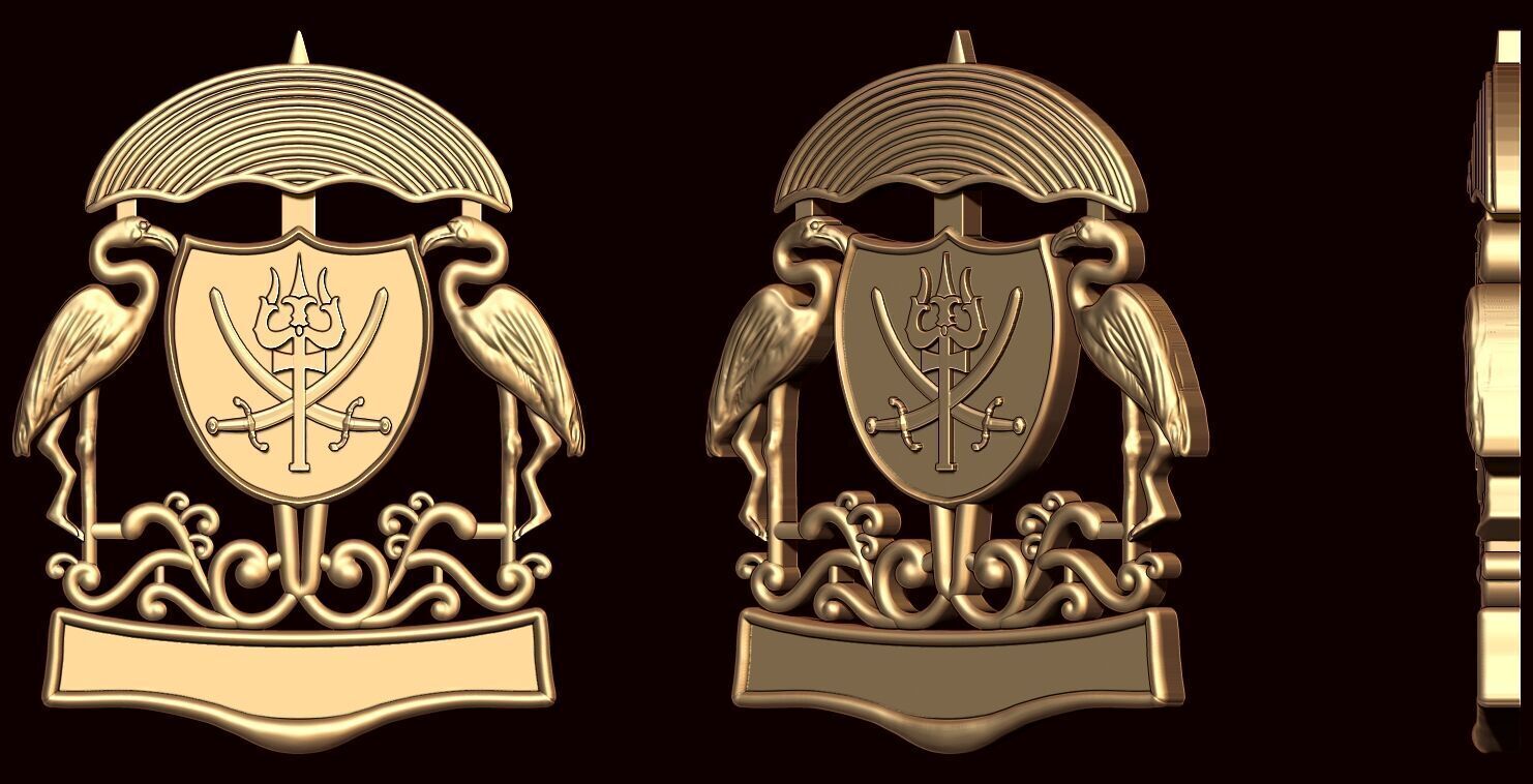 RAJPUT BATCH  LOGO COLLECTION 3D print model_10