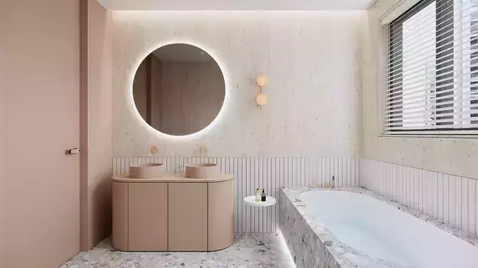 Modern bathroom