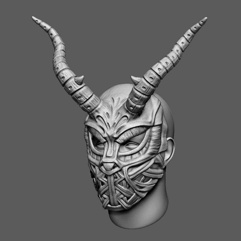 Panther Erik Killmonger mask Halloween Mask Cosplay Helmet 3D print model_5