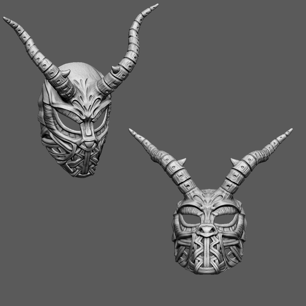 Panther Erik Killmonger mask Halloween Mask Cosplay Helmet 3D print model_3