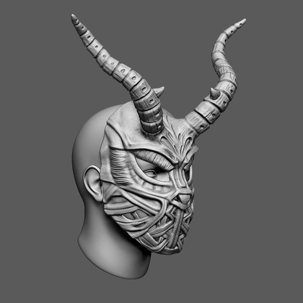 Panther Erik Killmonger mask Halloween Mask Cosplay Helmet 3D print model_4