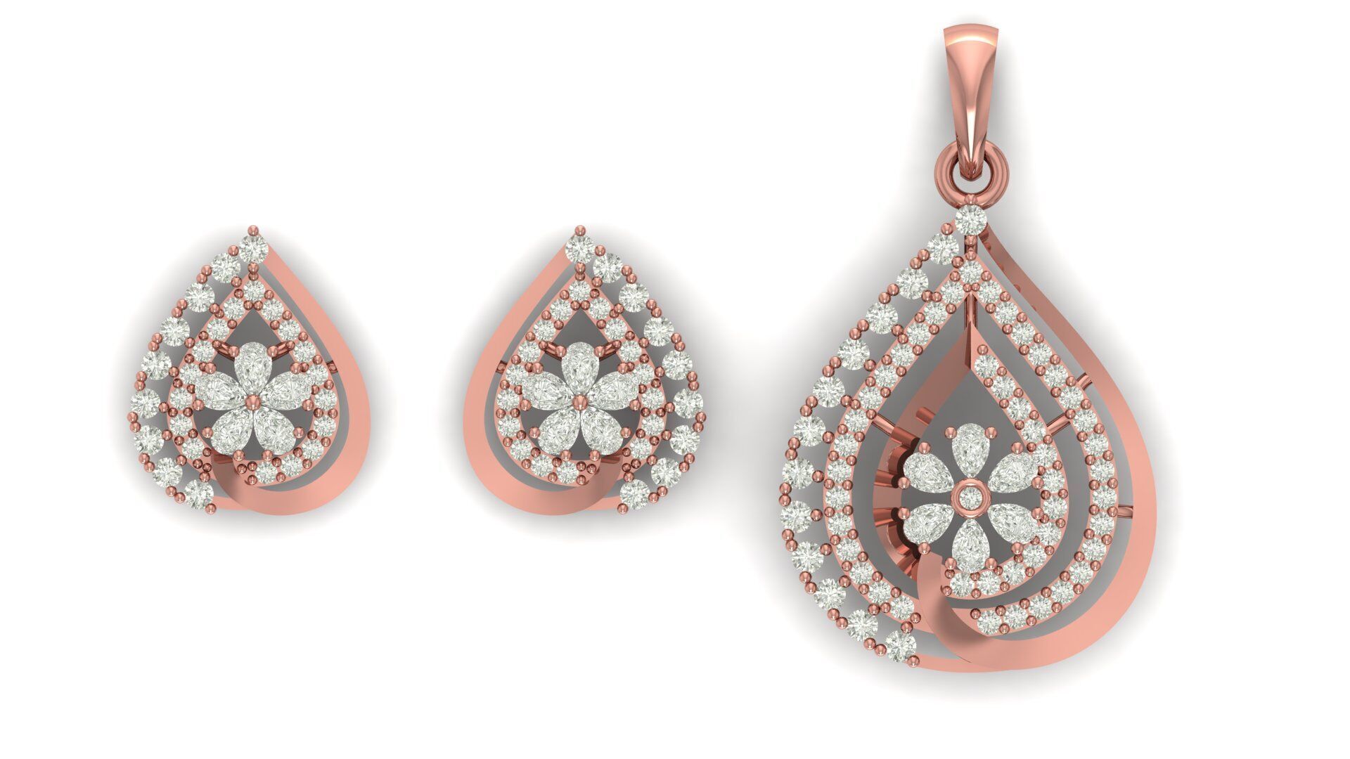 Pendant Necklace 3D print model_18