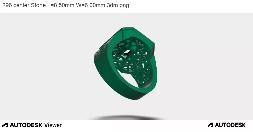 Noble Vanguard Ring 3D print model