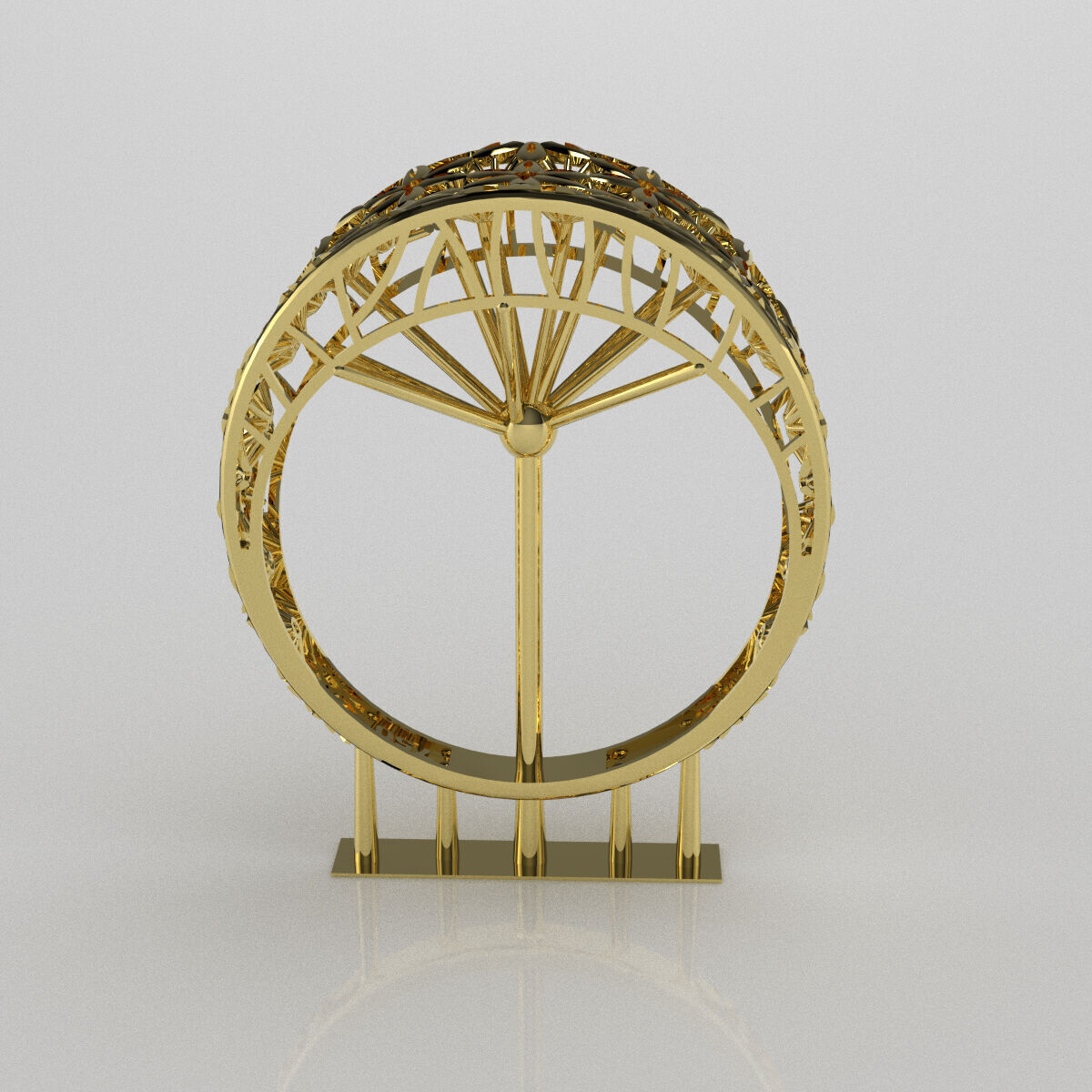 Fusion ring 3D printer model code 143 3D print model 3D print model_4