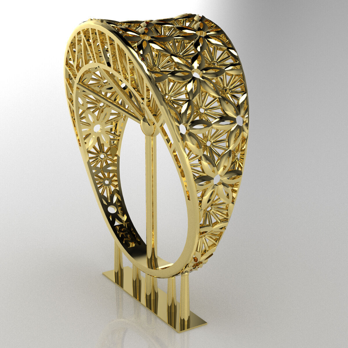 Fusion ring 3D printer model code 143 3D print model 3D print model_1