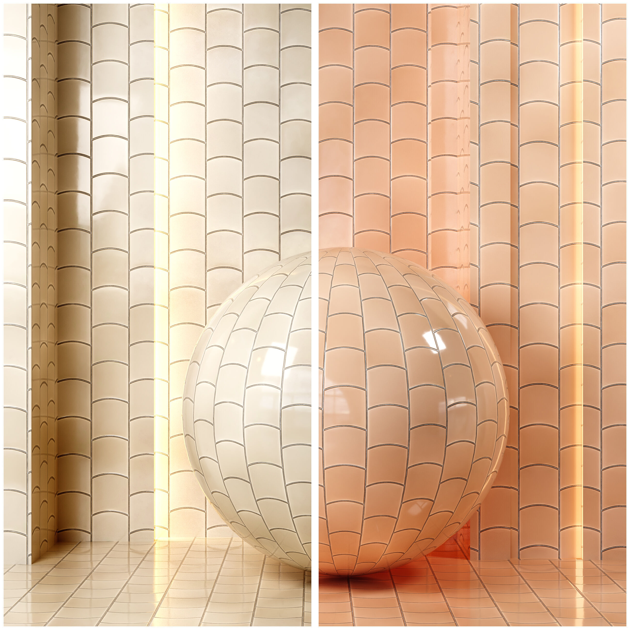 4K Equipe Wave Ceramics Textures - Premium - 9 Colors - Tiles Texture_5