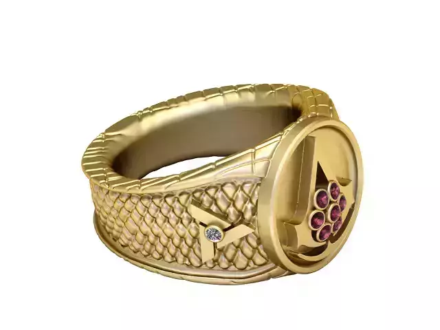 PRINCESS LUCKY RING 3D PRINTABLE MODEL 