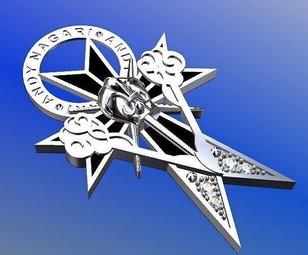 logo  carakter 3D print model