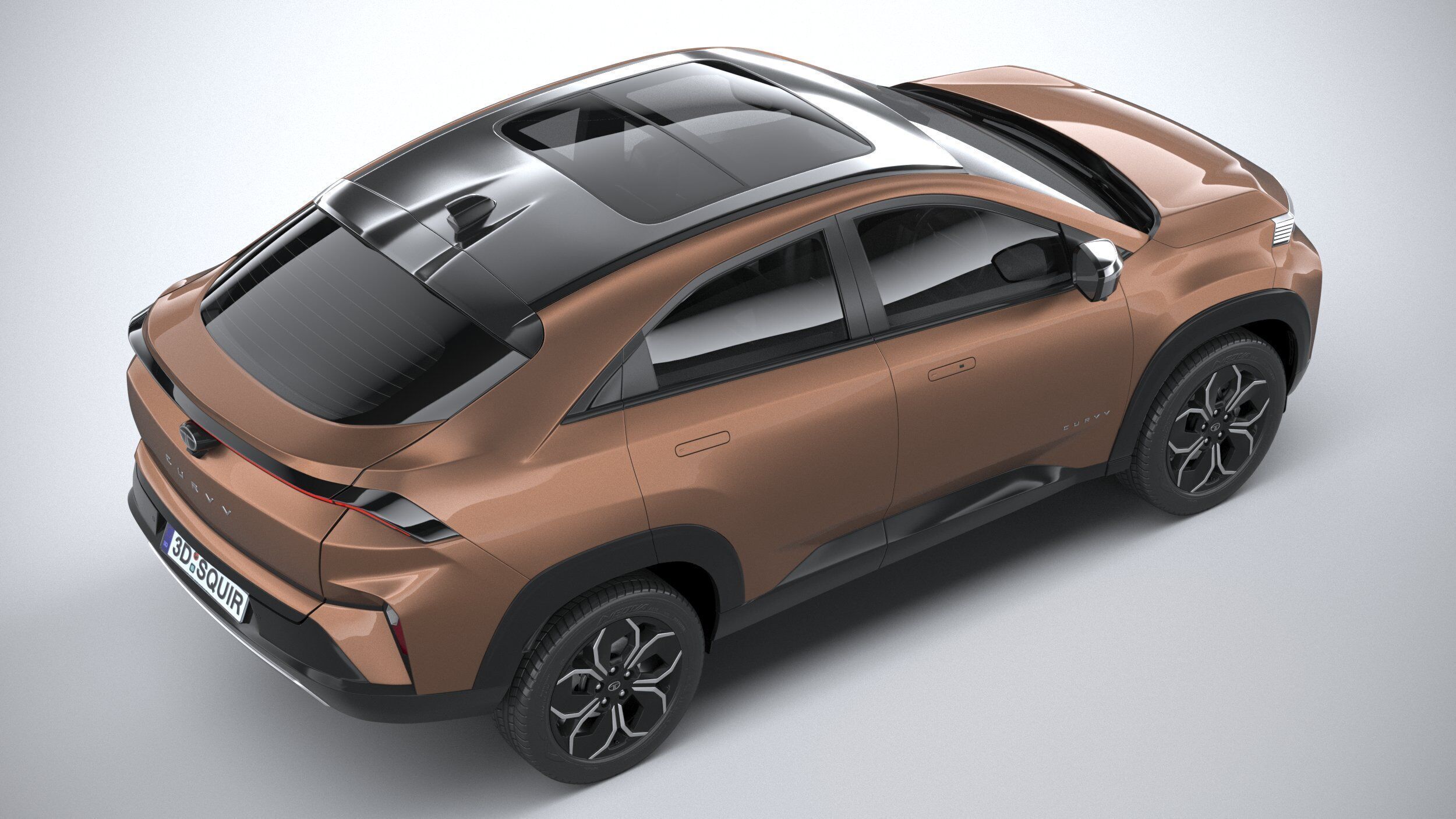 Tata Curvv 2025 3D model_10