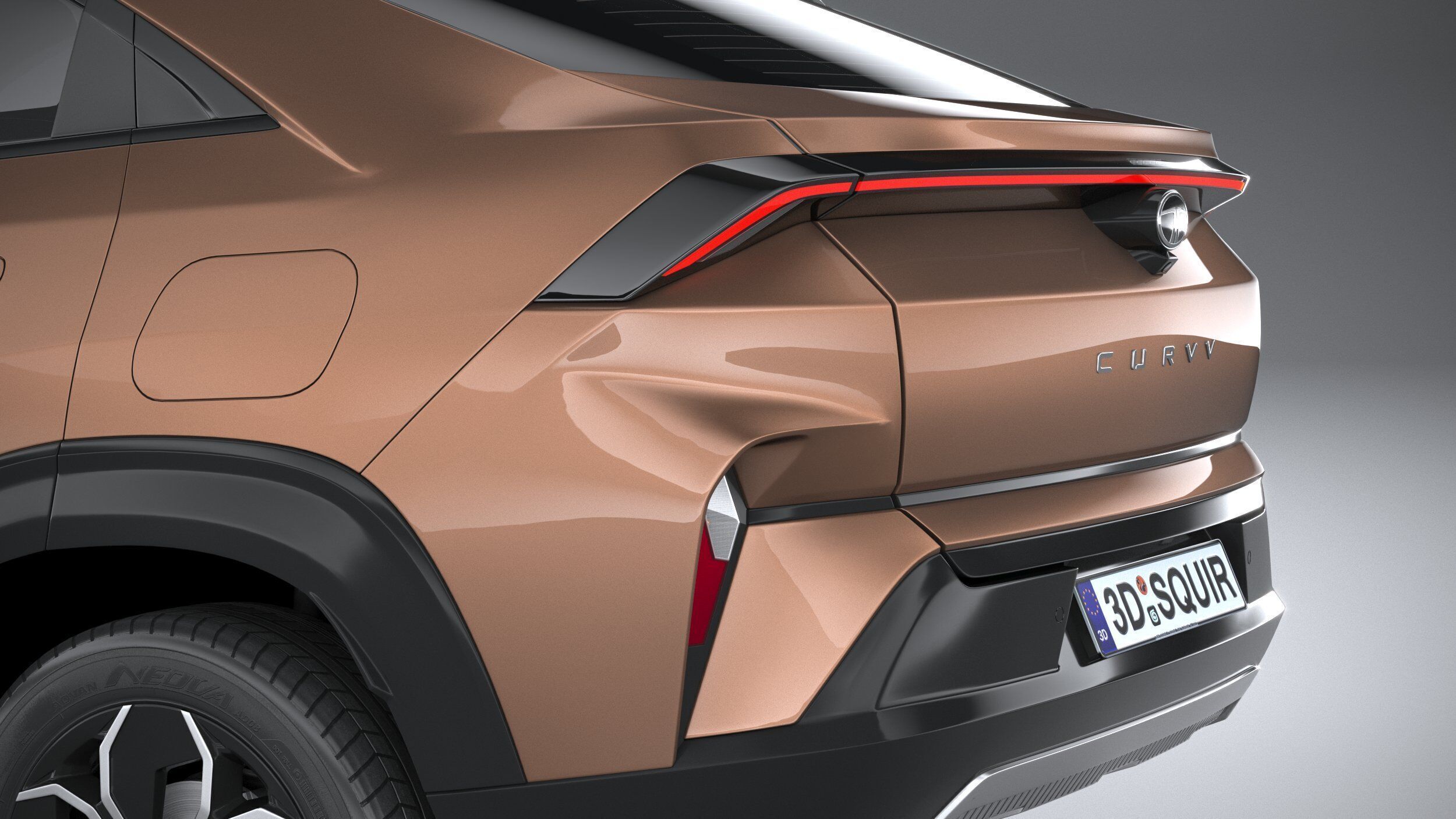 Tata Curvv 2025 3D model_6