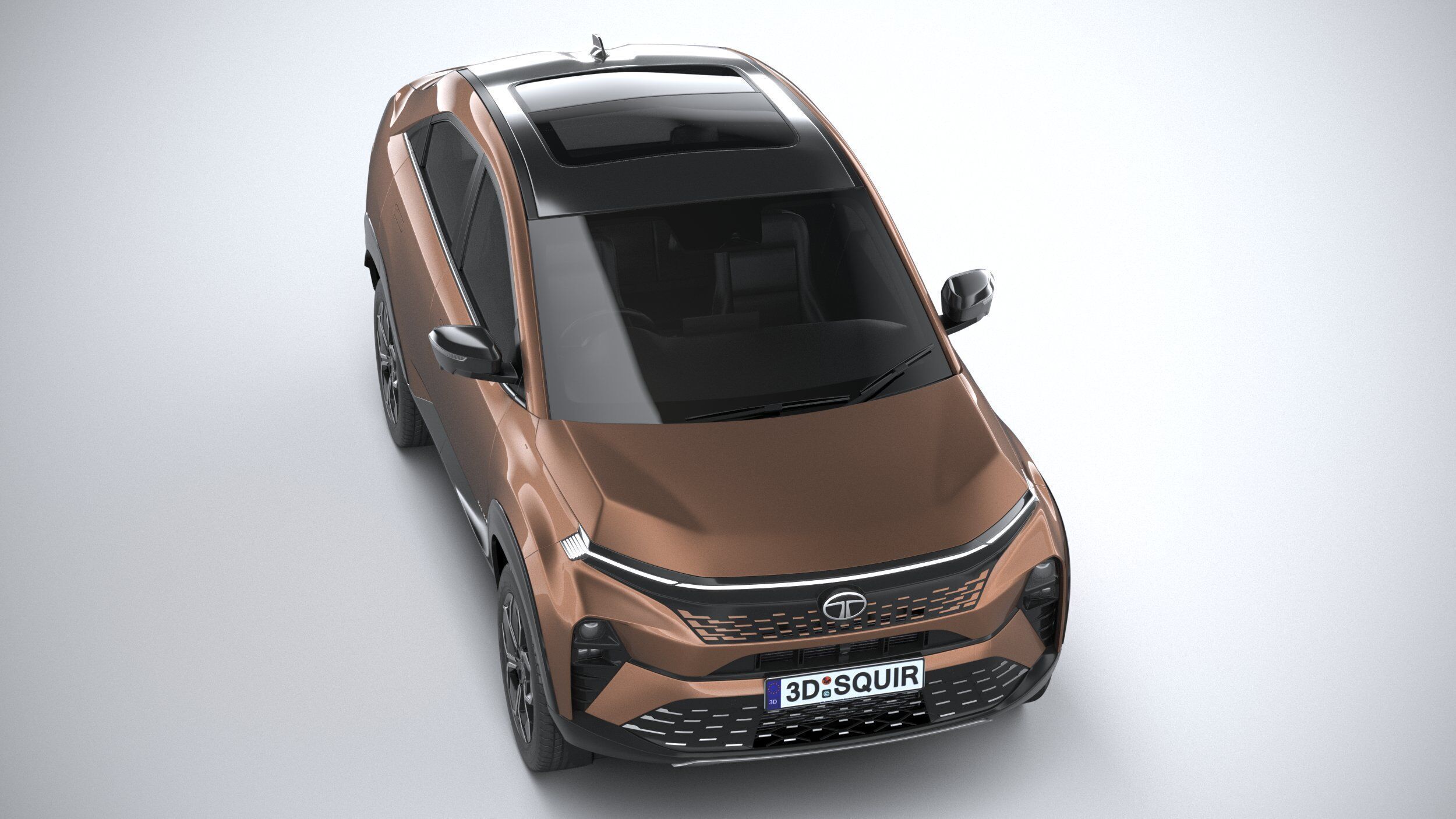 Tata Curvv 2025 3D model_12