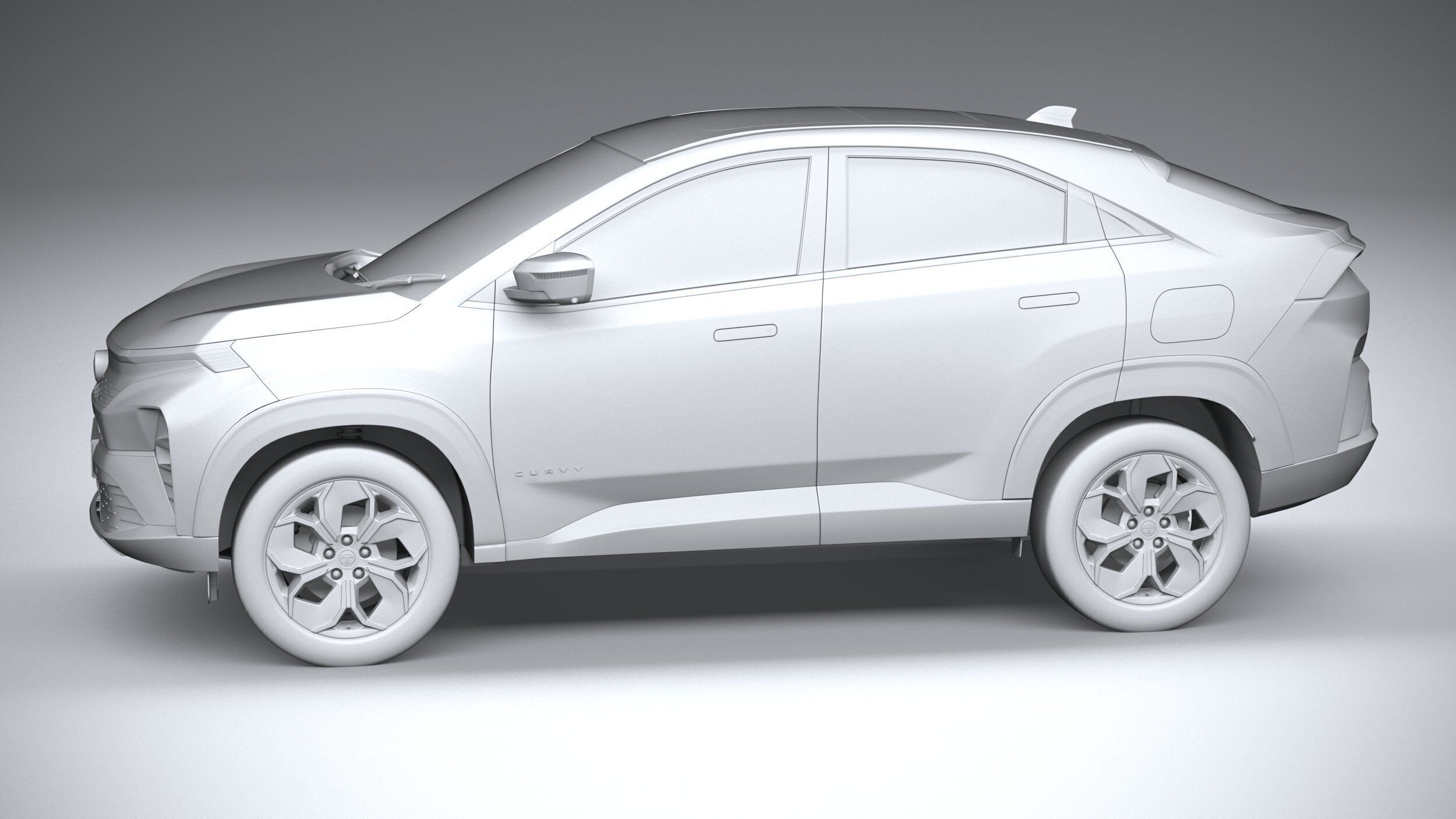 Tata Curvv 2025 3D model_22