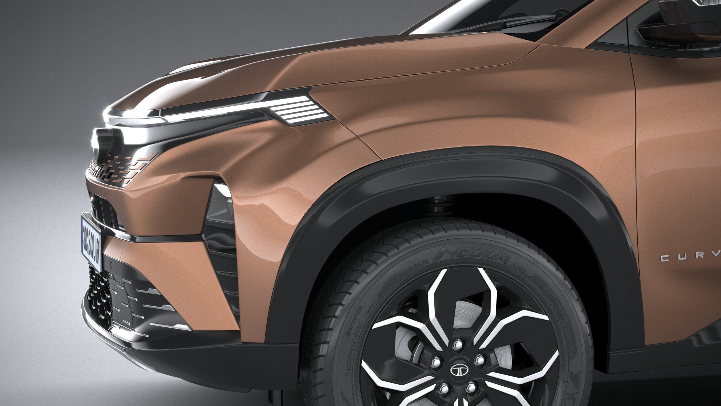 Tata Curvv 2025 3D model_3