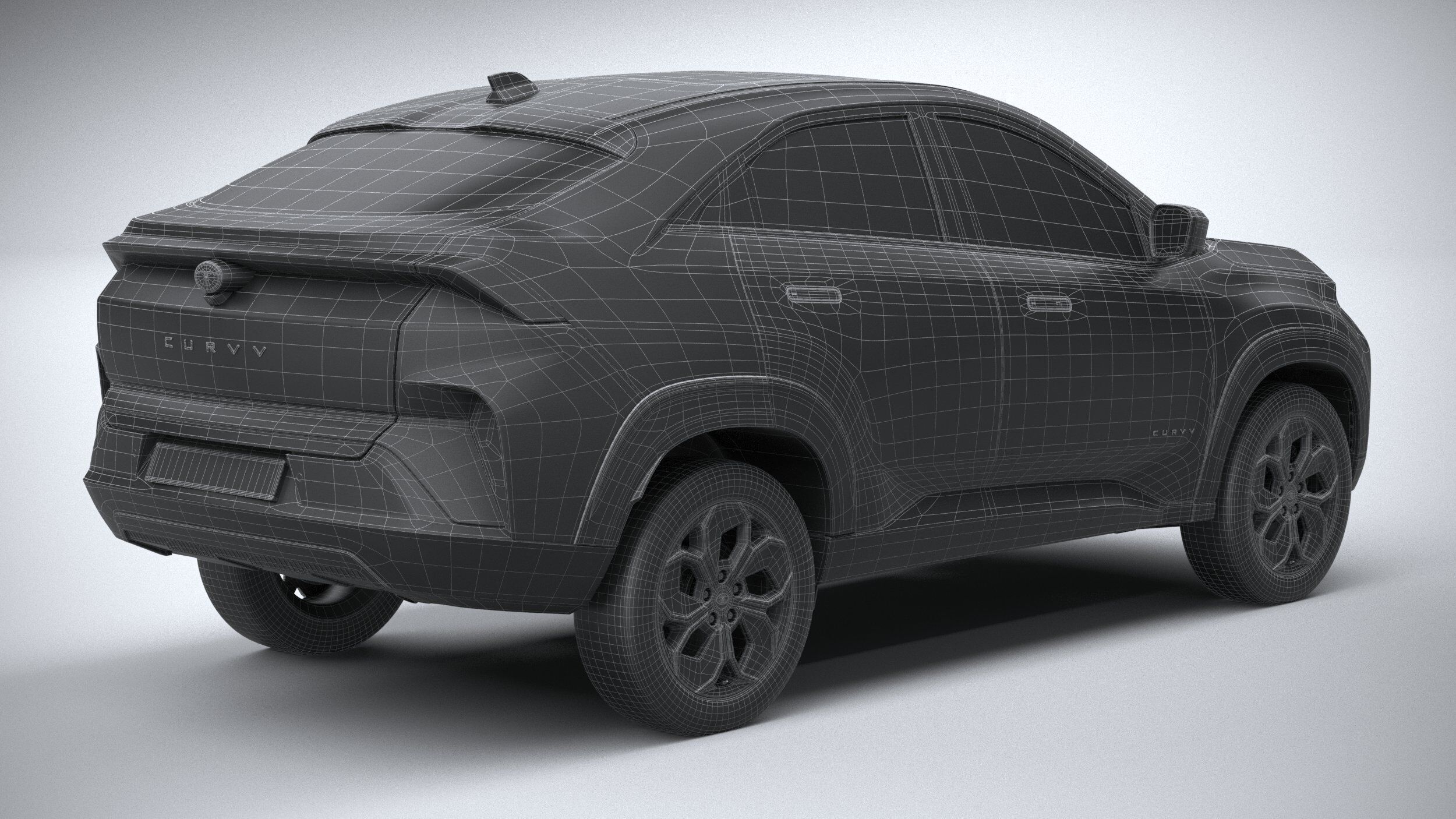 Tata Curvv 2025 3D model_29