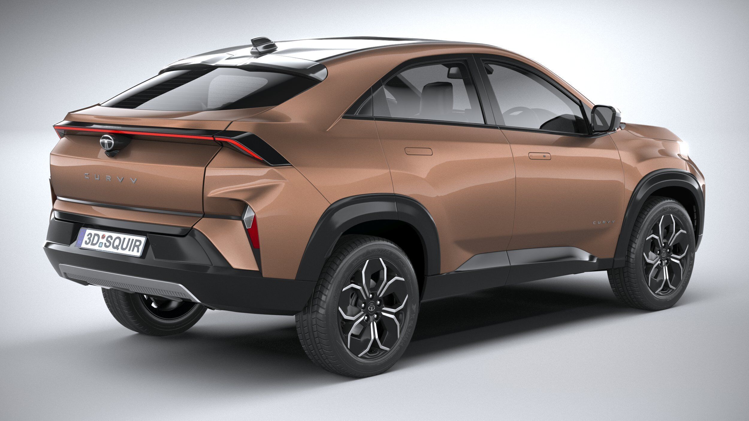 Tata Curvv 2025 3D model_17