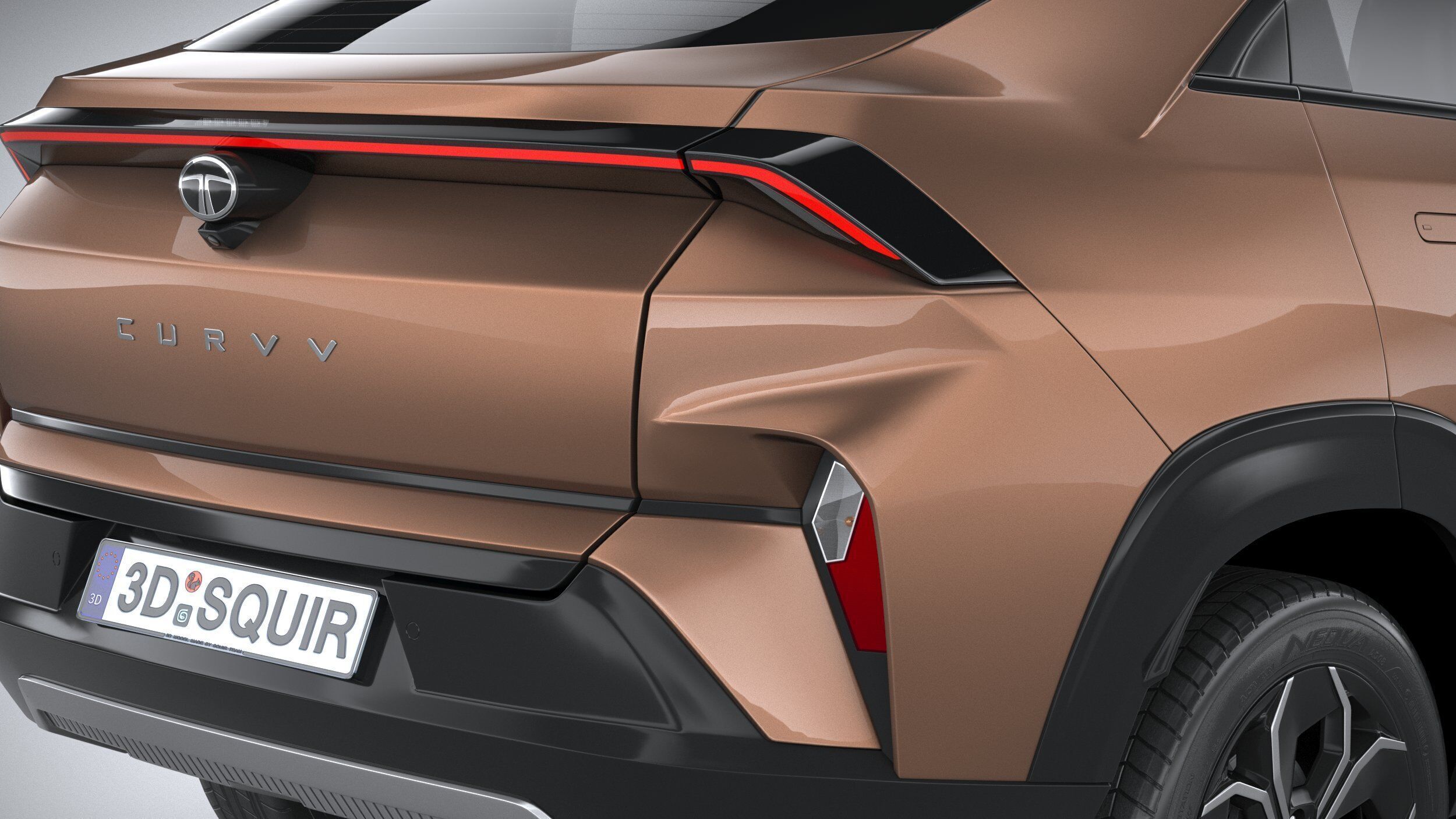Tata Curvv 2025 3D model_18