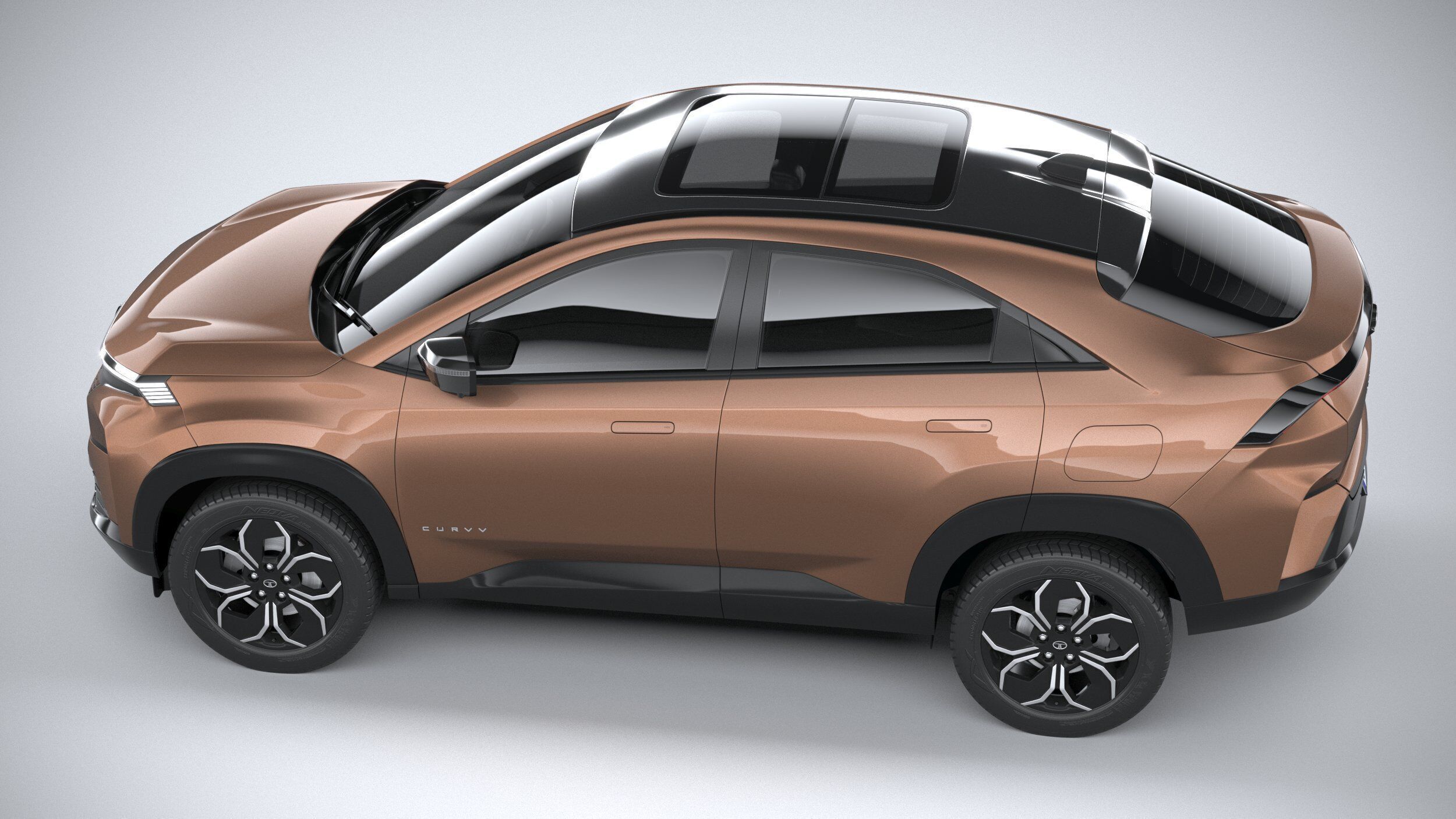 Tata Curvv 2025 3D model_9
