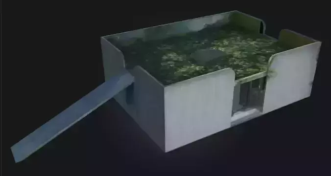 Halo Cartographer - Jungle House for Video Game or Movie