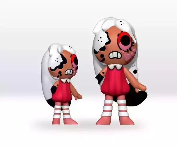 Twisted Ginger Dandys World 3D STL Model Fanart STL file Fanart 3D print model
