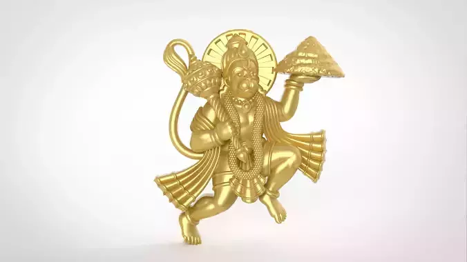 Hanuman ji 3D-Print Model No3
