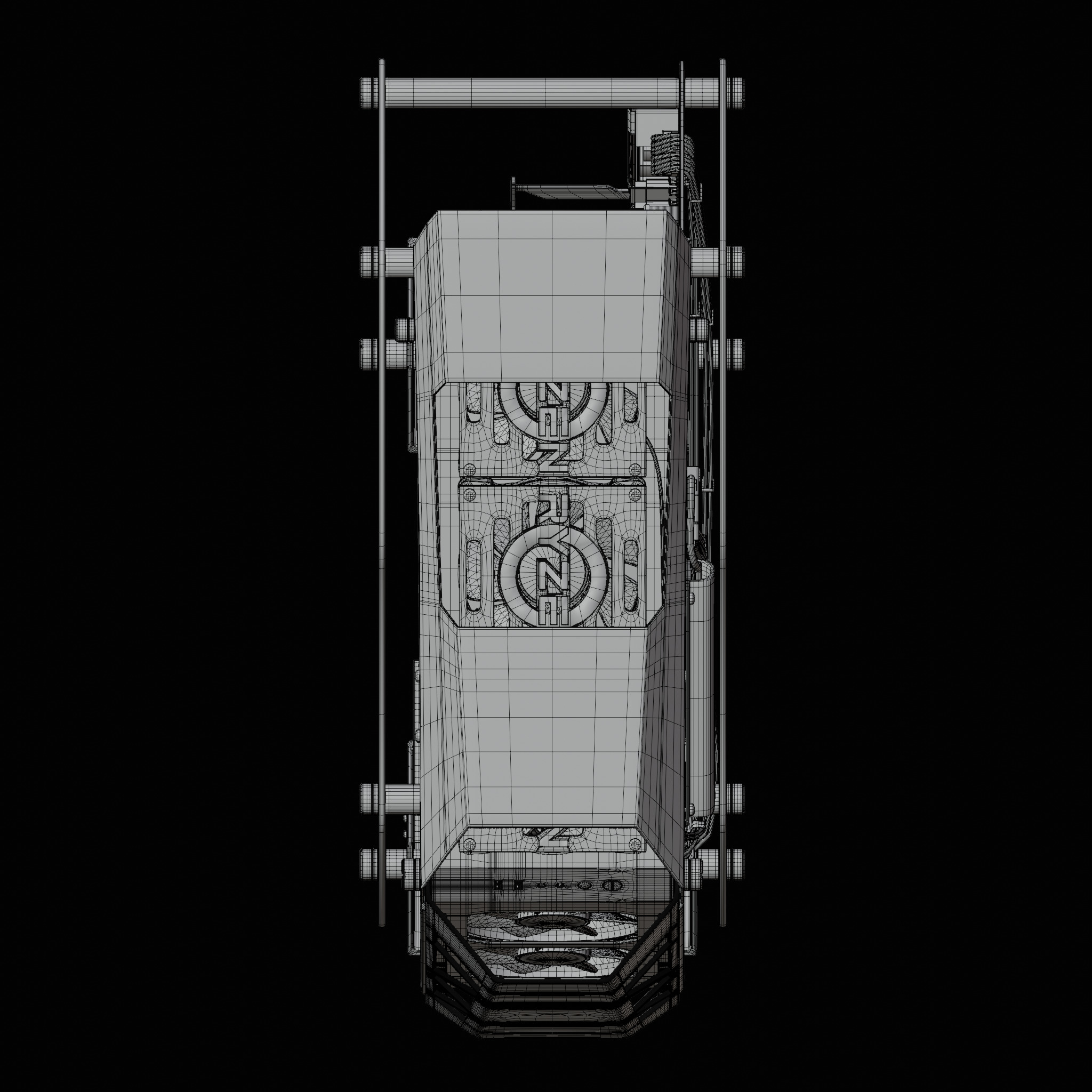 Cougar Conquer Gaming PC 3D model_15