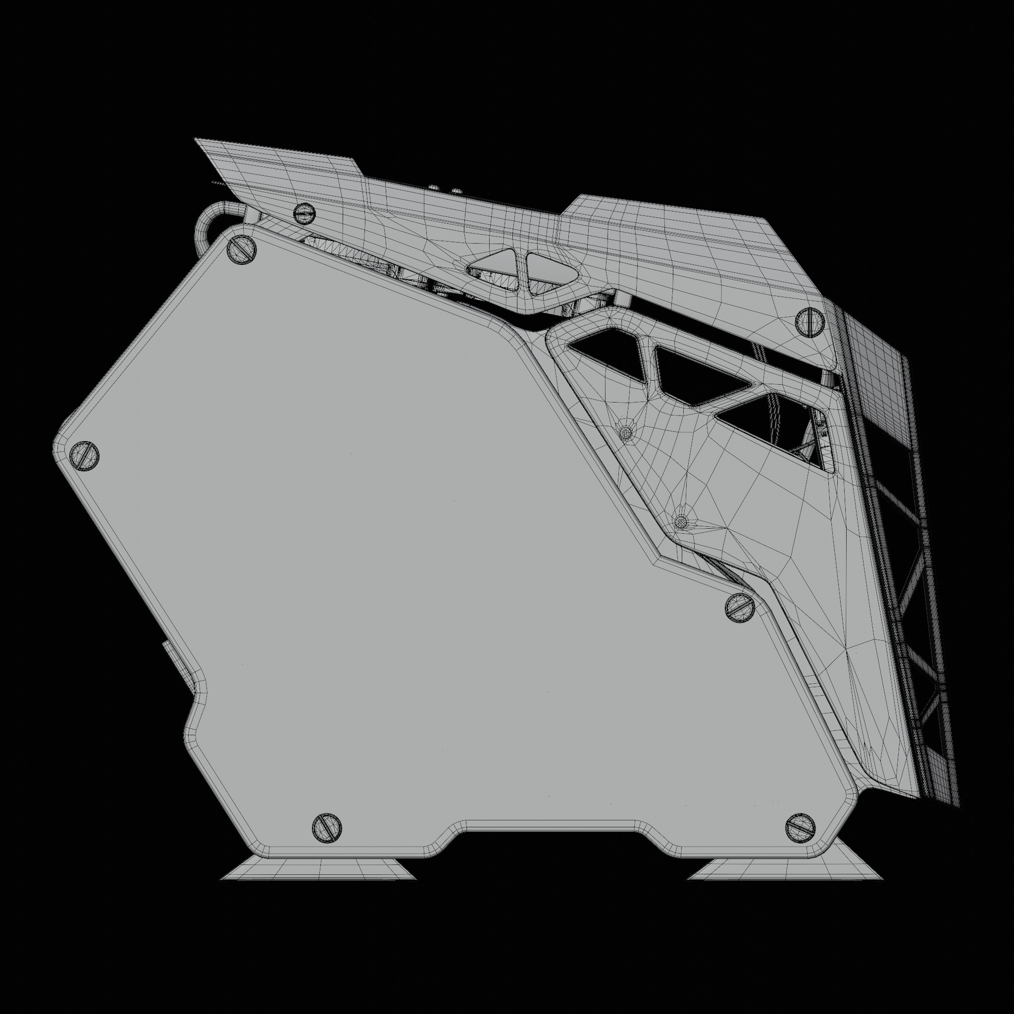 Cougar Conquer Gaming PC 3D model_13