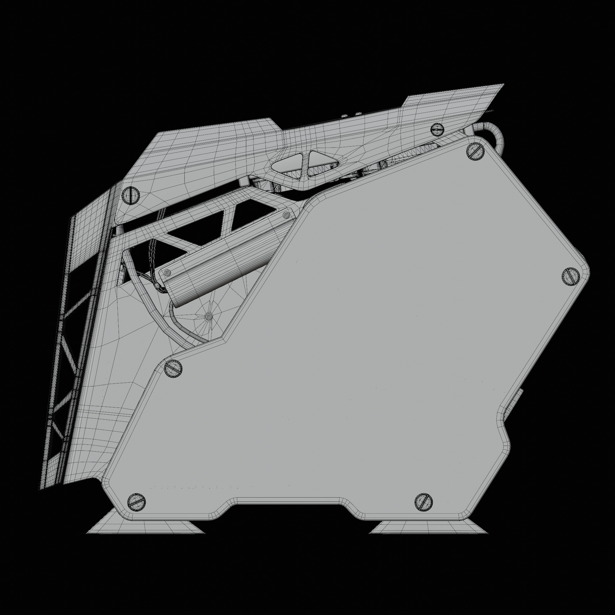 Cougar Conquer Gaming PC 3D model_16