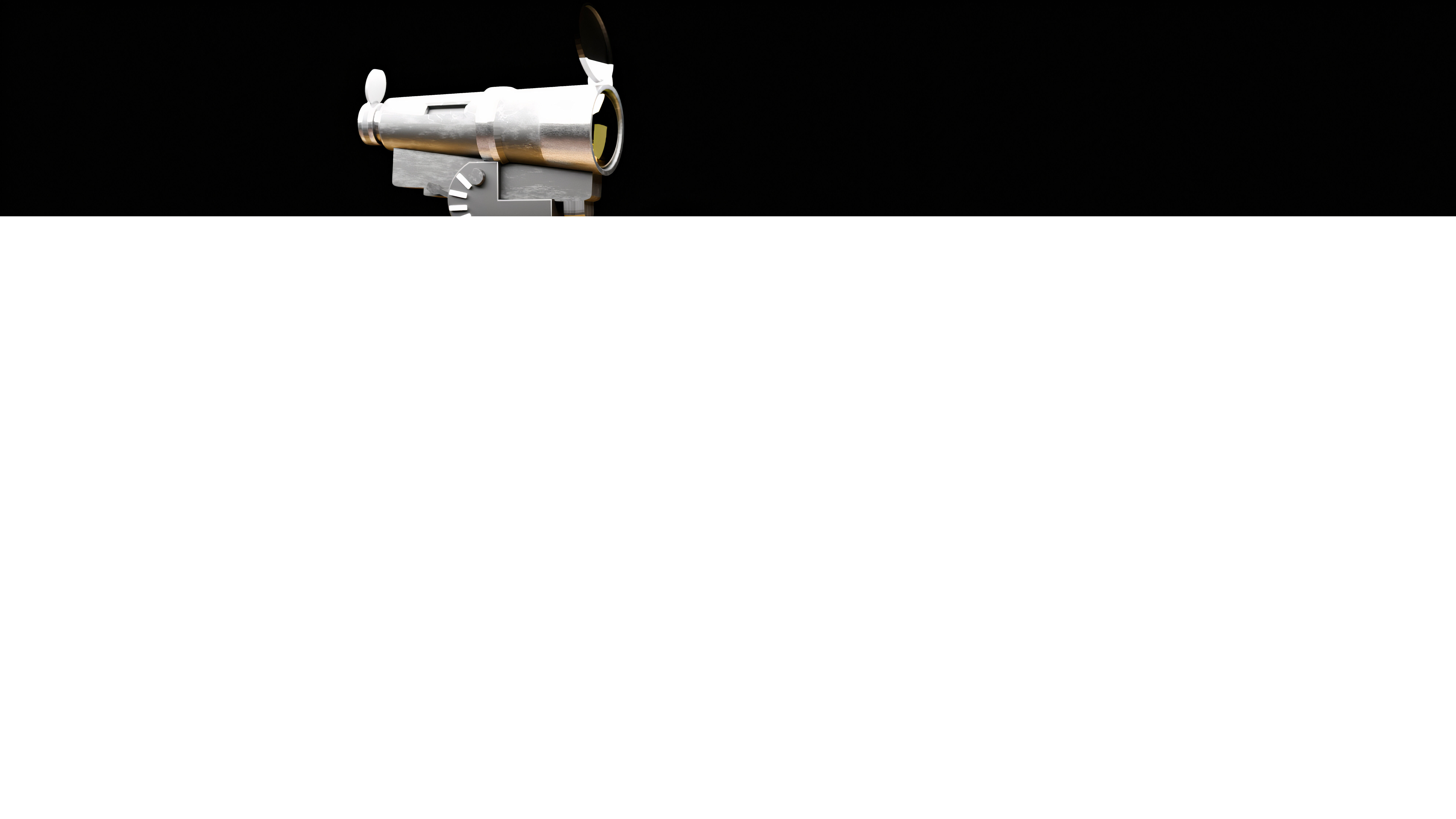 MG1 M32 RIFLE Low-poly 3D model_5