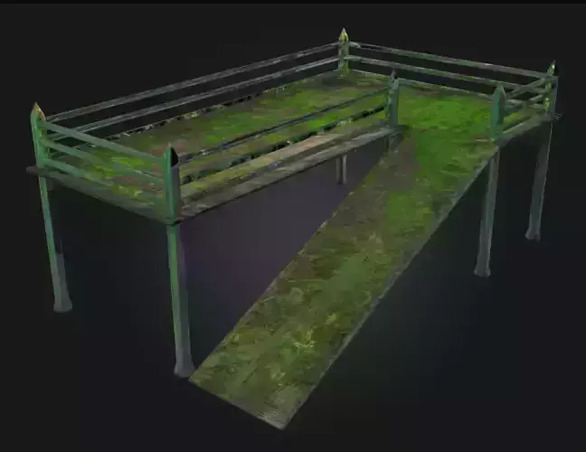 Halo Cartographer - Jungle Platform for Video Game or Movie