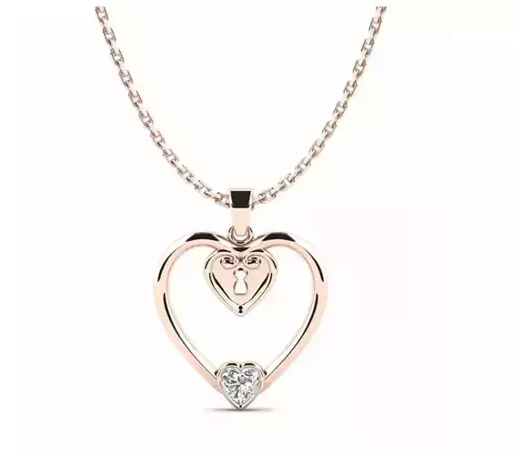 Heart pendant 003