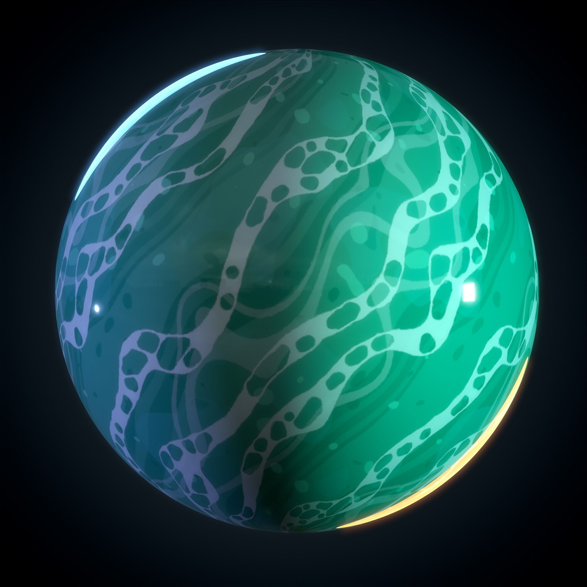 Water Stylized - Vol 02 - SBsar - Maps Texture_12