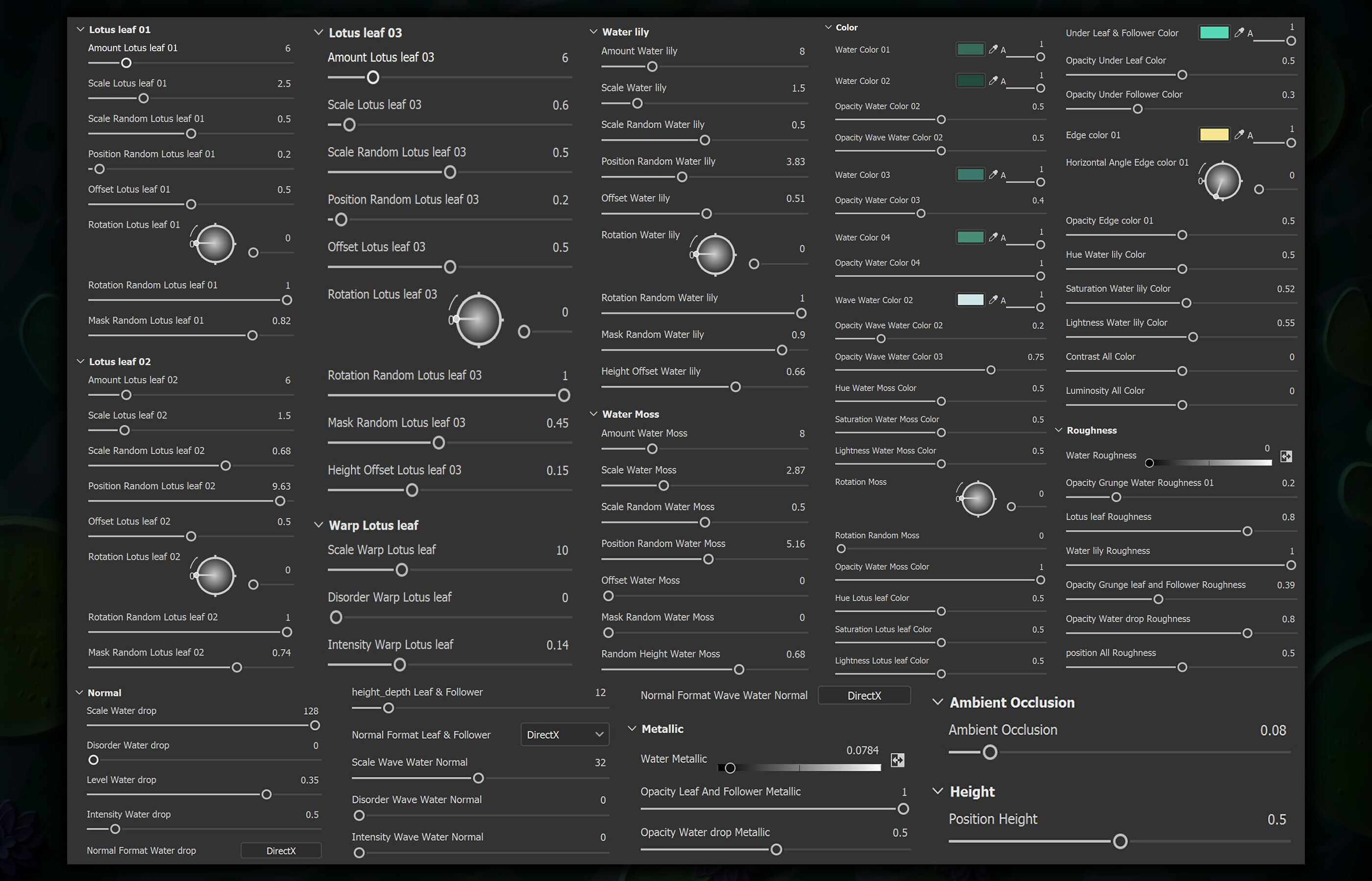 Water Stylized - Vol 02 - SBsar - Maps Texture_5