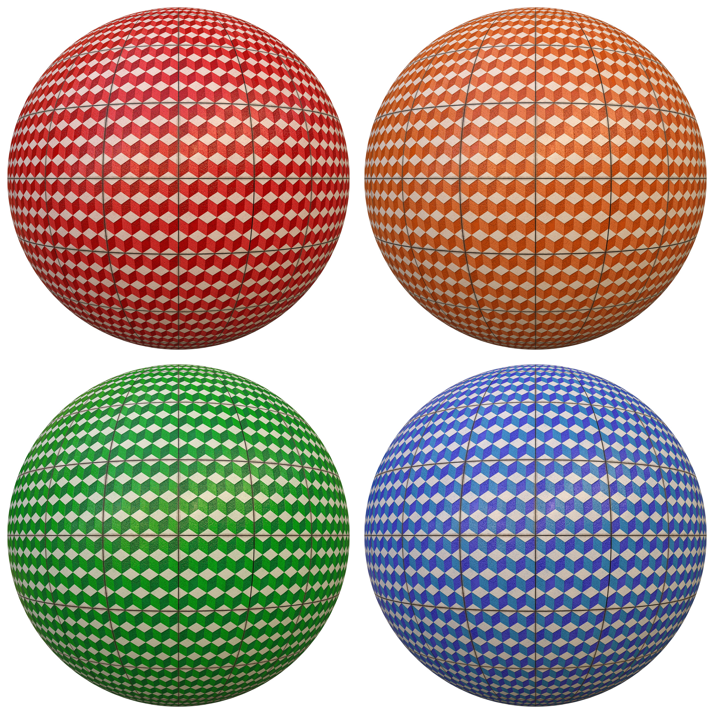 tile patterned 144-seamless-4k-pbr 3D model_2